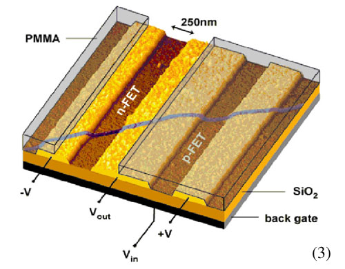 Field effect transistor based on a carbon nanotube